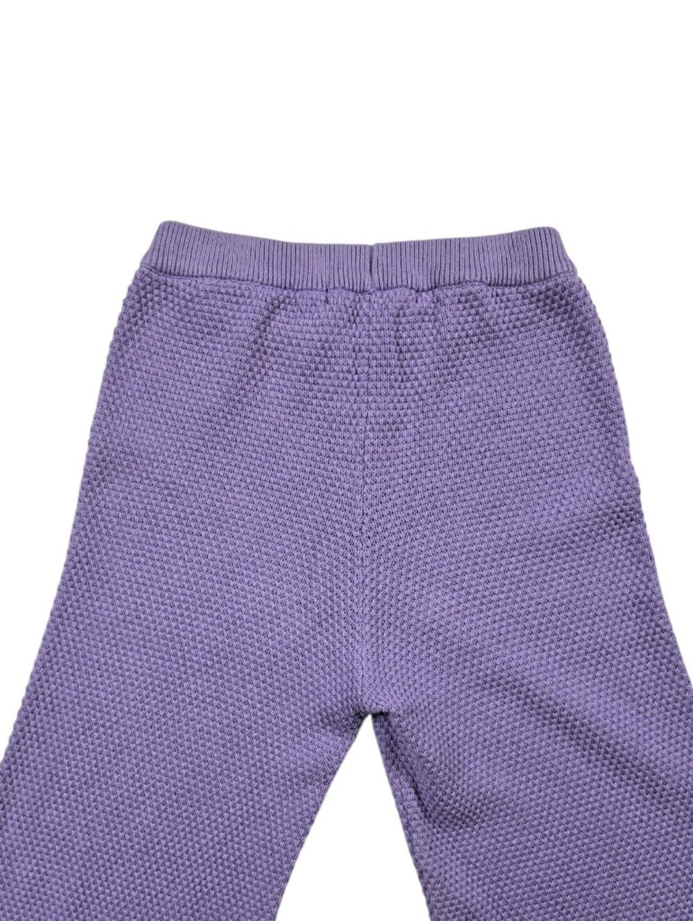Free People Beach Hailee Sweater Two Piece Set Top Crop Wide Leg Pant Lilac XS - Picture 14 of 16
